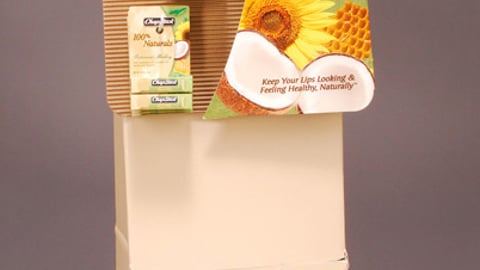 ChapStick 100% Naturals Power Wing/Floorstand