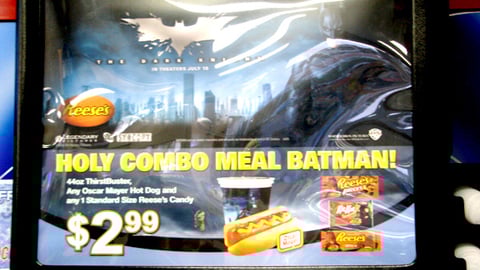 Circle K 'Batman Combo Meal' Translite