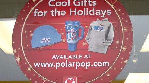 Circle K 'Cool Gifts" Window Cling