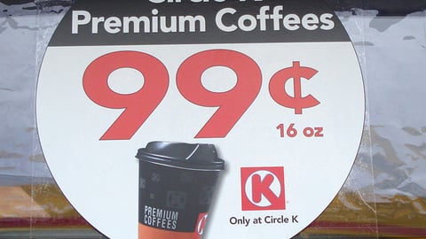 Circle K Premium Coffee Window Cling