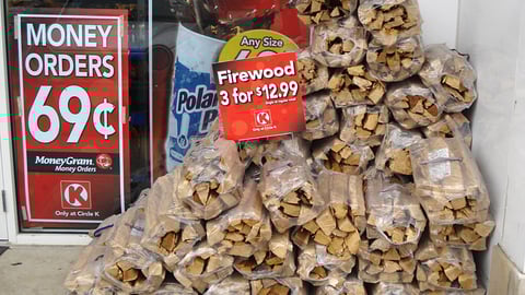 Circle K Firewood Merchandising