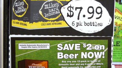 Mike's Hard Lemonade Circle K Cross-Merch Sign