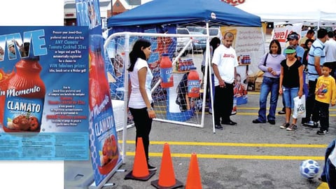 Clamato Jewel-Osco Event