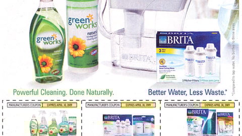 Colorox Earth Month 'Simple Steps' FSI