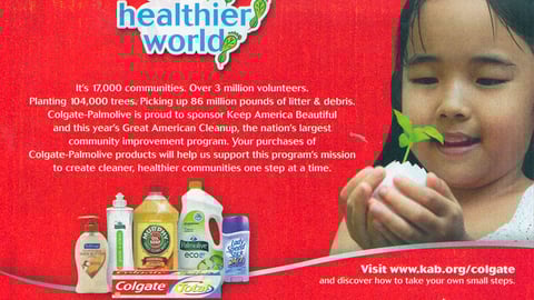 Colgate-Palmolive 'Small Steps Healthier World' FSI