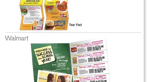 ConAgra Back-To-School Program Collateral