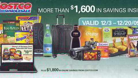 Costco Direct-Mail Coupon Book Cover
