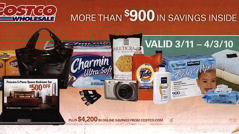 Costco March 2010 Member Mailing Cover