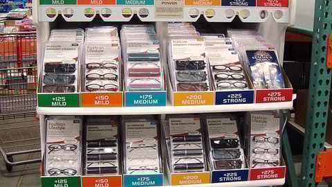 Reading Glasses Floor Display