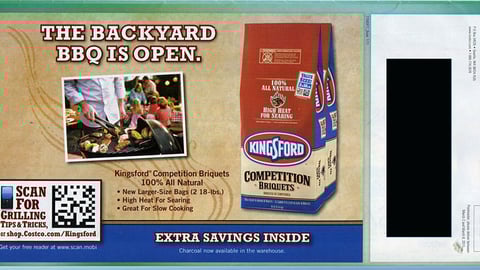 Costco Kingsford Member Mailer Cover