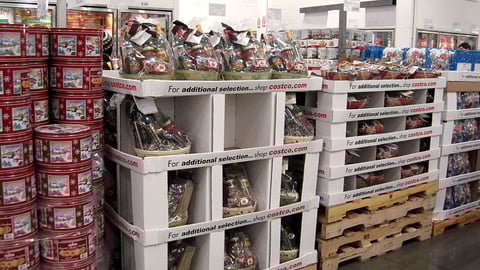 Costco Gift Basket Pallet Displays