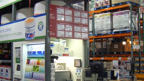 Costco 'Paint Factory' Department