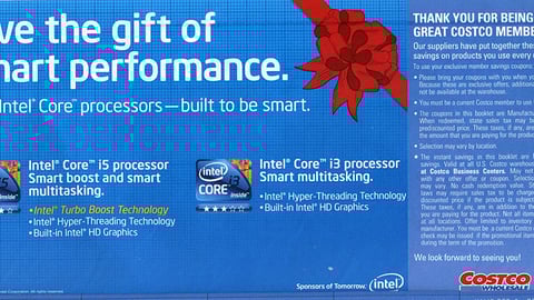 Costco Intel Mailer Ad