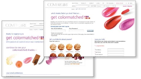 CoverGirl ColorMatch Website