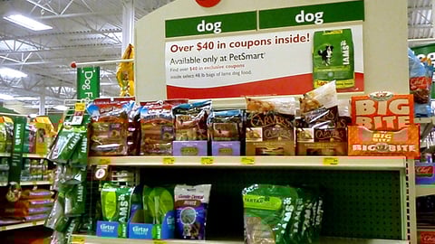 PetSmart Iams Endcap Header
