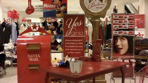 Macy's 'Believe Station'
