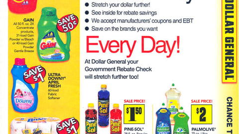 Dollar General FSI Event Cover