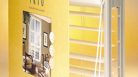 Hunter Douglas "Trio" Hand Sample Frame