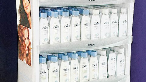 Dove Hair Care Launch Endcap
