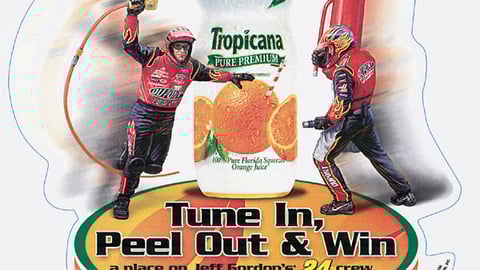 Tropicana Tune In, Peel Out & Win