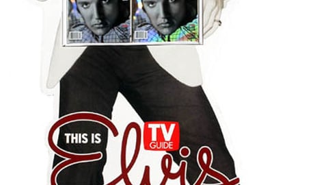 T.V. Guide Elvis Merchandiser