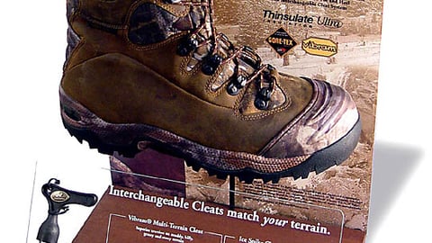 Irish Setter Versa Tracks Boot Display