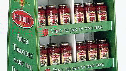 Bertolli Temporary Display