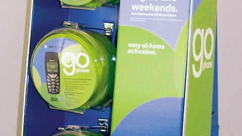 AT&T Go Phone Launch Display