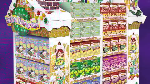 Keebler Holiday House Lobby Display