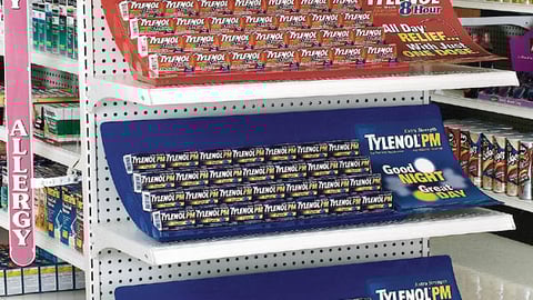 McNeil Tylenol Permanent Target Endcap