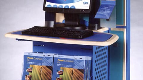 Cox Communications Freestanding Display