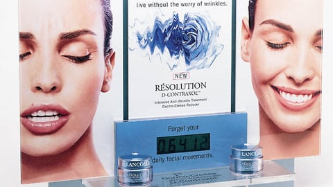 Lancome Resolution Launch Display