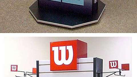 Wilson Triad Tower Display