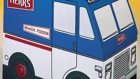 Herr's Bite-Size Bag Dump Bin