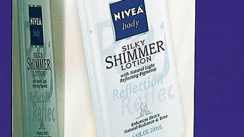 Nivea Shimmer Trial Size Gravity Feed