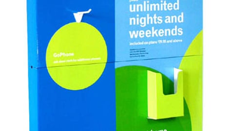 AT&T Go Phone Floor Display