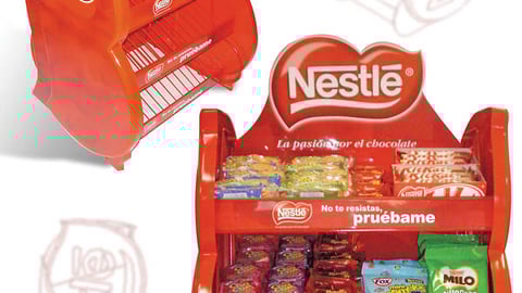 Nestle Caribbean Portfolio Countertop Display