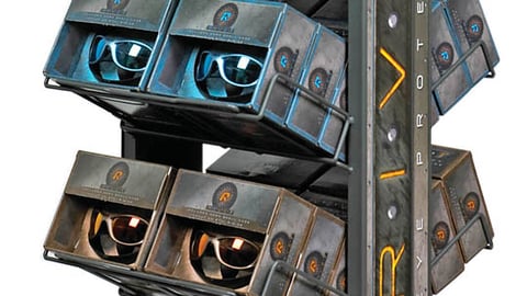 Aearo Rivet Safety Glasses Floorstand