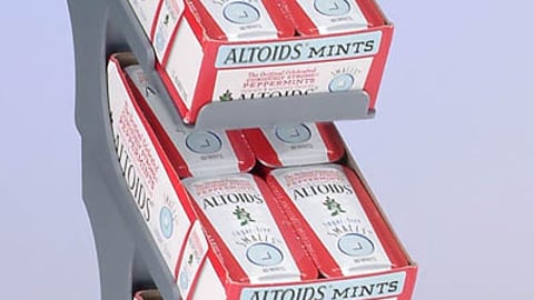 Altoids Smalls Counter Display