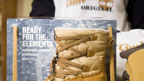 Timberland Winter Extreme Countertop Display