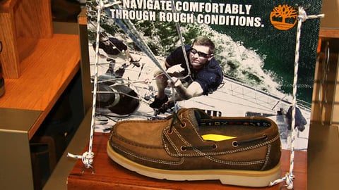 Timberland Navigator Countertop Display