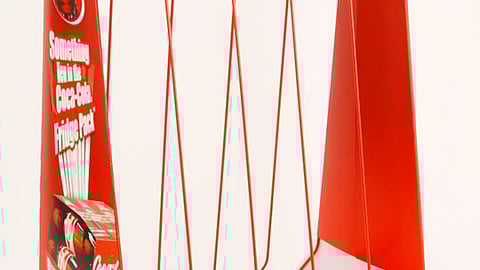 Coke Fridge Pack Stacker Floorstand