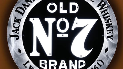 Jack Daniels Old No. 7 Wall Sign