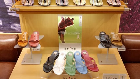 Privo Footwear Tabletop Program