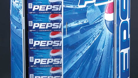 Pepsi Outdoor Can Stacker