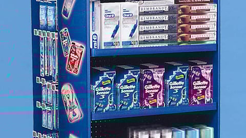 Gillette Duane Reade Endcap