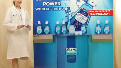 Crest Pro-Health Rinse Demo