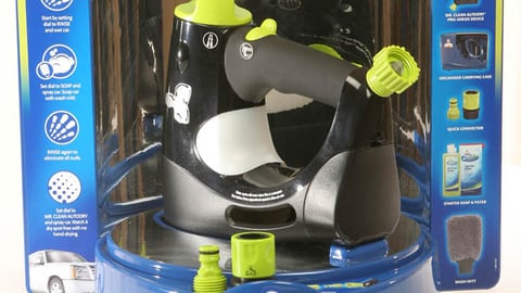 Mr. Clean AutoDry Shelf Display