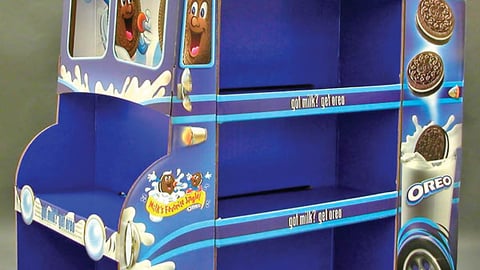 Nabisco Oreo Milk Truck Lobby Display