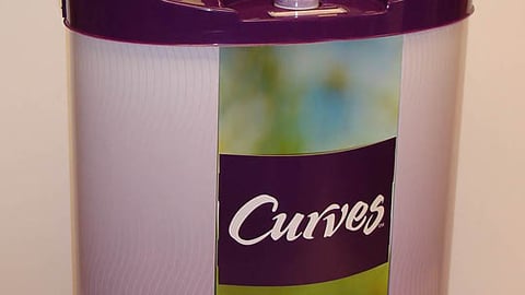 Curves Dietary Supplement Launch Floorstand